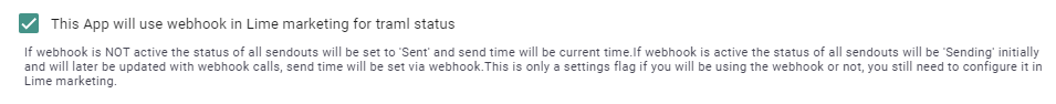 config webhook usage