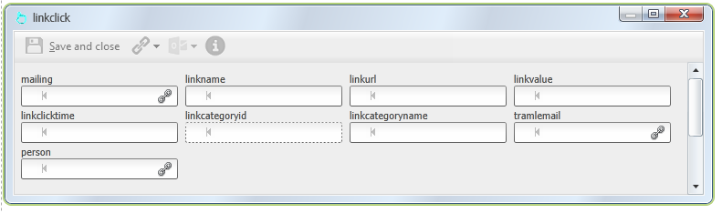 traml email card in lisa